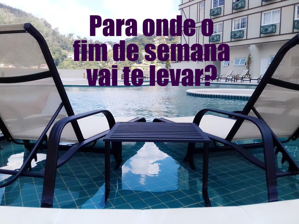 Apartamento Maravilhoso Flat Em Itaipava Petrópolis Exterior foto